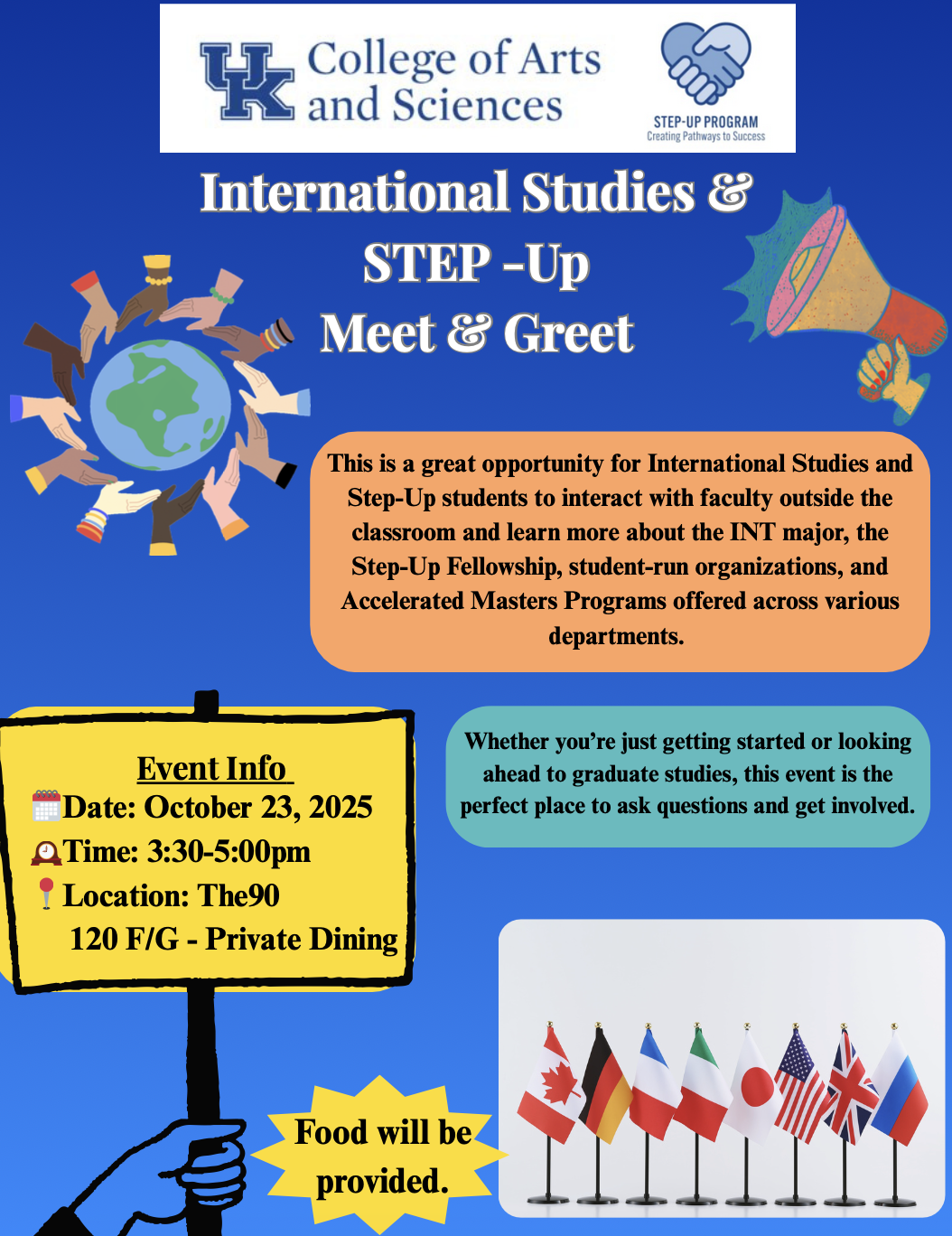 int. studies meet and greet